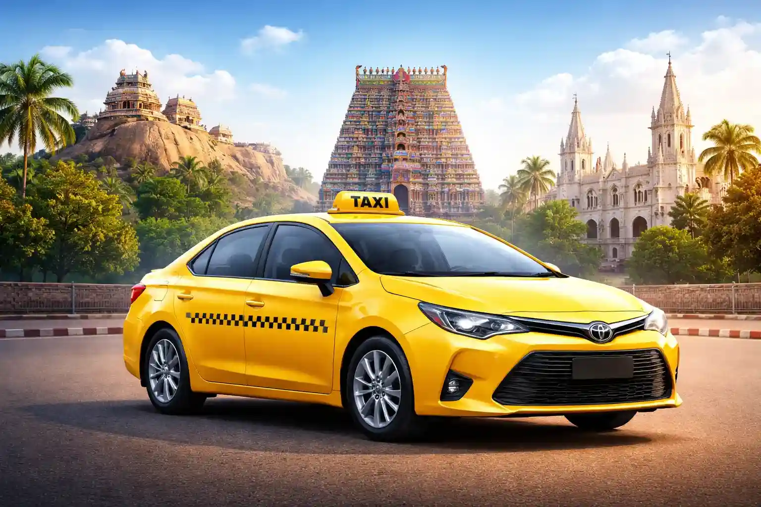 one way drop taxi Madurai